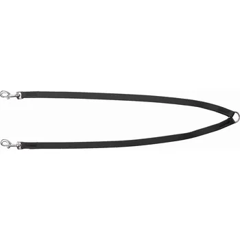 Vodítko pro psa ROZDVOJKA Z POPRUHU PRO PSA NA VODÍTKO 2,0X70CM ČERNÁ