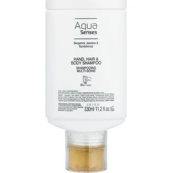 ADA Cosmetics Press+Wash System 3 v 1 relaxační šampon s bergamotem, jasmínem a santalovým dřevem, 330 ml.