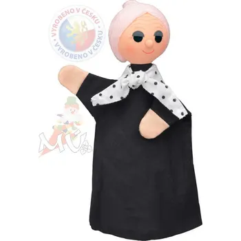 maňásek Moravská ústředna MORAVSKÁ ÚSTŘEDNA Maňásek s ťapkami Babička