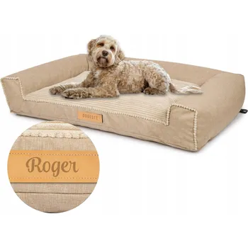 Pelíšek pro psa DOGESTE psí pelíšek béžový 78 cm x 118 cm