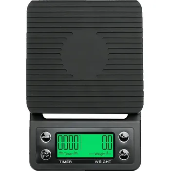 Kuchyňská váha Digitální kuchyňská váha pro přípravu filtrované kávy 5000g/0,1g + baterie