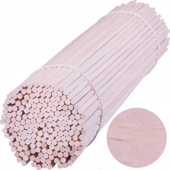 Obraz Špejle na cukrovou vatu Cuda na Patyku bukové 53 cm 100 ks