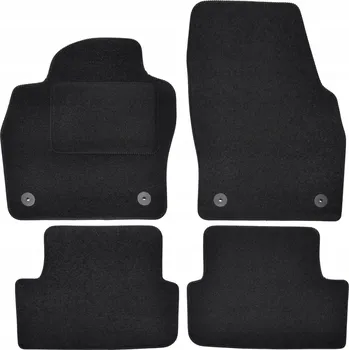 autokoberec J&J Automotive | Autokoberce velurové pro Audi A1 2019-, 4ks