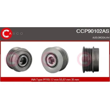 Řemenice, generátor CASCO CCP90102AS