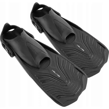 Potápěčské vybavení Krátké nastavitelné ploutve na šnorchlování SEAC VELA OH černé XS/S 36-38