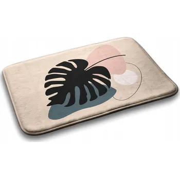 Koupelnová předložka Protiskluzová koupelnová předložka List Monstera