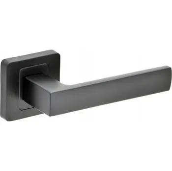 Dveřní kování Interiérová klika VDS Krátká, Čtvercová rozeta