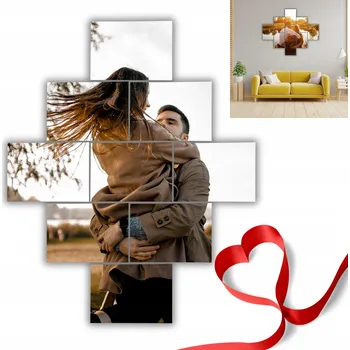 Obraz Obraz na plátně Valentýnský dárek k výročí svatby pro ni nebo pro něj