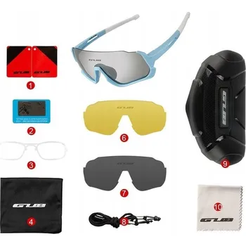 Sluneční brýle Cyklistické brýle GUB 6100 REVO / POLARIZAČNÍ vel. S