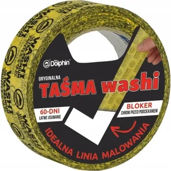 Blue dolphin Maskovací páska Washi Tape 60denní, 35 mm x 25 m