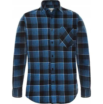 Pánská košile PRACOVNÍ FLANELOVÁ KOŠILE KOSTKOVANÁ 100% BAVLNA 43