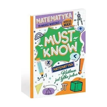 Bystrá hlava Książeczka A4 Must Know Matematyka