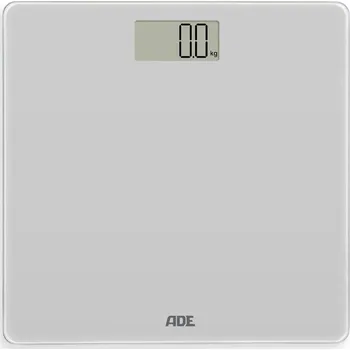 Osobní váha Koupelnová váha do 180 kg ADE 30 x 30 cm šedá