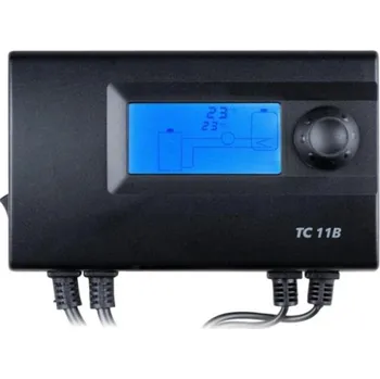 THERMOCONTROL TC 11B - elektronický termostat pro ovládání nabíjecího čerpadla zásobníku TUV 135