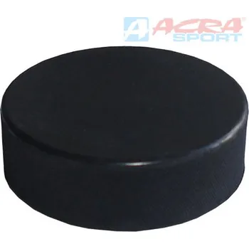 Puk Acra ACRA Hokejový puk malý junior senior 6cm bez potisku