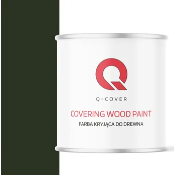 barva a nátěr na dřevo KRYCÍ BARVA NA DŘEVĚNÉ DVEŘE OSB MDF RAL 6007 LAHVOVĚ ZELENÁ ZELEŇ 2,5 L