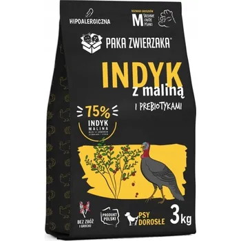 Krmivo pro psa Paka Zwierzaka suché krmivo pro psa Krůta s malinou 3 kg