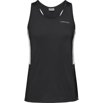 Dívčí sportovní tričko HEAD CLUB TANK TOP Girl Černé, velikost 152
