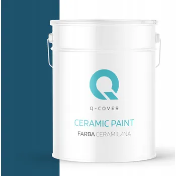 barva na zeď KERAMICKÁ BARVA BARVA STĚNY TMAVĚ MODRÁ H0508 10L MATNÁ