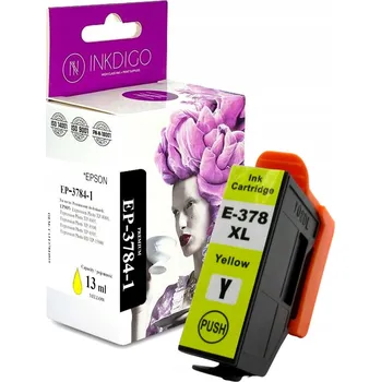 Žlutá inkoustová kazeta Inkdigo pro tiskárny Epson