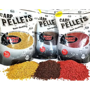 PELETY BANDIT CARP 2mm 1kg TYGŘÍ OŘECH