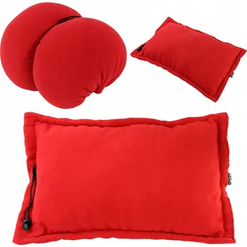 Polštář Polštář cestovní polštářková opěrka hlavy, antialergická silikonová kulička SYLO