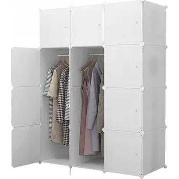 Šatní skříň Skříň Timetrade Dětská skříň 111 x 147 x 47 cm bílá