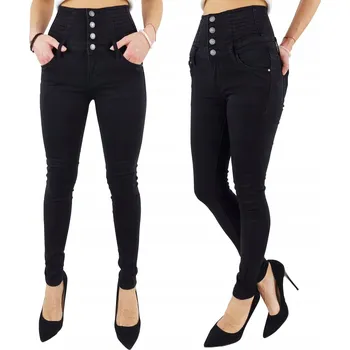 Dámské džíny DÁMSKÉ DŽÍNY S VYSOKÝM PASEM, TVARUJÍCÍ POSTAVU