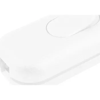 vypínač Vypínač plastový (300/1/V/P) - bílý, 1pól. ELEMAN 1000258