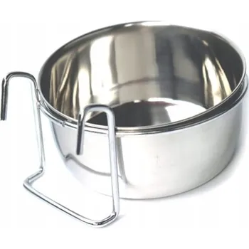 Miska pro psa Kovová miska s úchytem Dingo 0,28 l