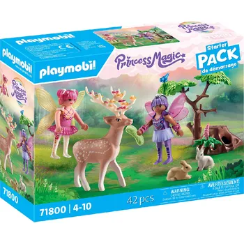 Stavebnice StarterPack Víly s lesními zvířátky PLAYMOBIL® 71800