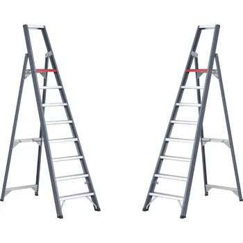 Žebřík Hliníkový Žebřík Altrex 1 x 8 do 150 kg