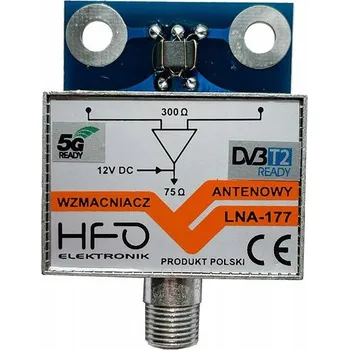 Příjem digitálního pozemního vysílání Anténní zesilovač stíněný 30dB HFO LNA-177 5G