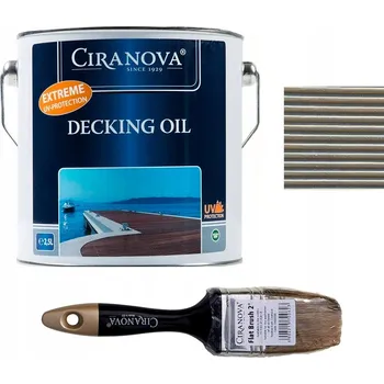 Olej na dřevo Olej na terasy 2,5L Odstín světle šedá (Light Grey) 7728