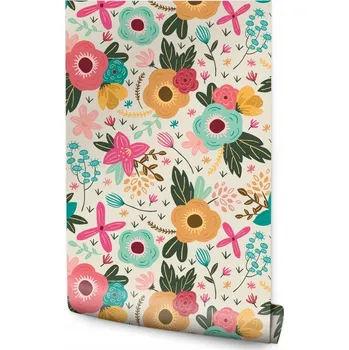 Fototapeta Tapeta barevné květiny na louce /78091430