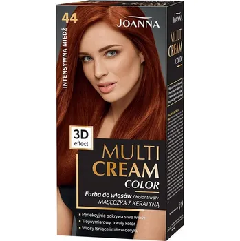 Barva na vlasy Barvy na vlasy Joanna – odstíny zrzavé a červené – Intenzivní Měď