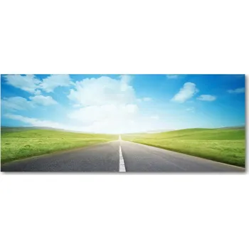 Obraz Lacobel pod skříňky do kuchyně Cesta přes louku XXL