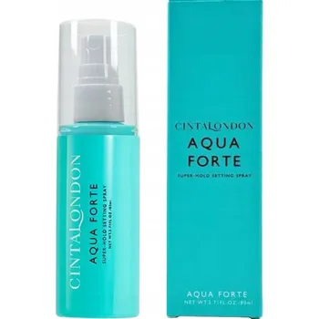 Přípravek na tvář Cinta London - Aqua Forte Fixační Sprej na Make-up Pro Dlouhotrvající Líčení 80 ml