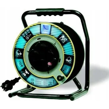 Prodlužovací kabel Prodlužovací Kabel na bubnu 4xGZ16A 3x2,5 40 m, guma