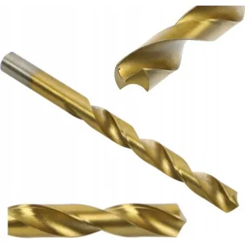 Vrták Vrták do kovu 7,5 mm, titanový povlak, broušený