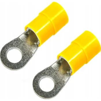 Kabelové oko 2x Izolované kabelové oko KOE 8 25 ERKO