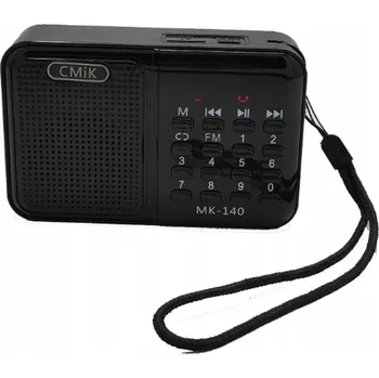Radiopřijímač Síťové/bateriové rádio AM, FM, SW CMiK MK-140
