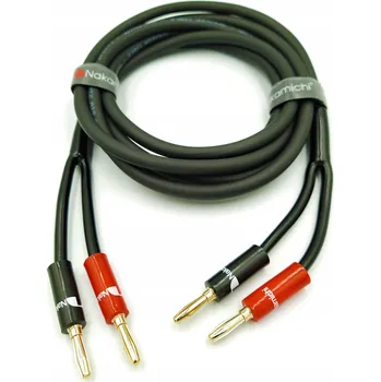 Audio kabel NAKAMICHI REPRODUKTOROVÝ KABEL OFC 2x2,5mm BANÁNKY 3,5m