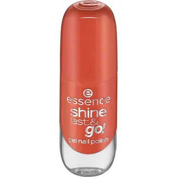 Lak na nehty Essence Shine Last & Go! lak na nehty 8 ml Oranžový Lesk