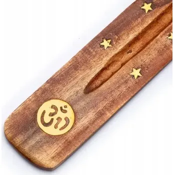 Obraz Podložka pod vonné tyčinky Magické Indie dřevo 3 x 25 cm