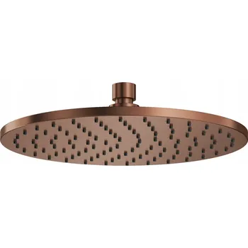 Sprchová hlavice HORNI SPRCHOVÁ HLAVICE MOSAZ 25CM MĚĎ KARTÁČOVANÁ OMNIRES