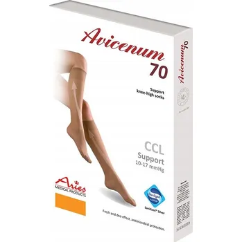 Podprsenka Kompresní podkolenky Aries S černé