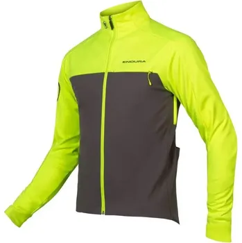 Cyklistické oblečení Cyklistická bunda Endura Windchill Jacket II žlutá - XXL