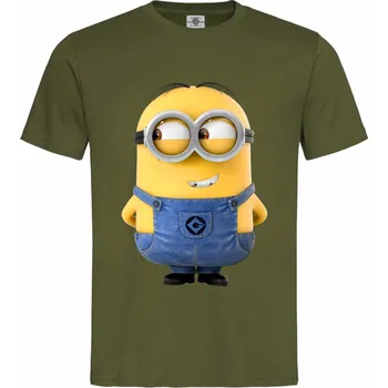 Pánská móda Tričko Mimoň Bob | Já padouch Druh: Pánské, Barva: Khaki, Velikost: S