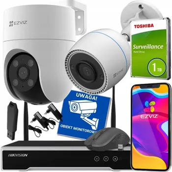 IP kamera Sada pro monitoring Ezviz SADA KAMER PRO MONITORING WIFI FULLHD 2MP